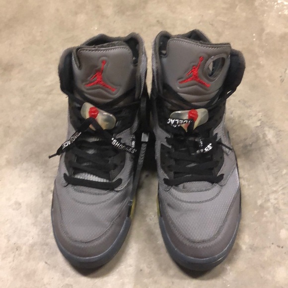 None Other - AJ 5 Retro OW Black Rep US9.5